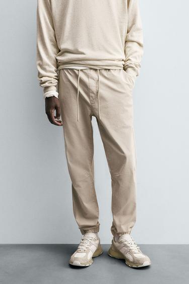 CALÇA CINTURA JOGGER SLIM FIT - Pedra da Zara