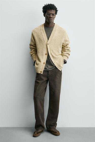 ZAPATILLA PIEL - Marrón oscuro de Zara - Imagen 0