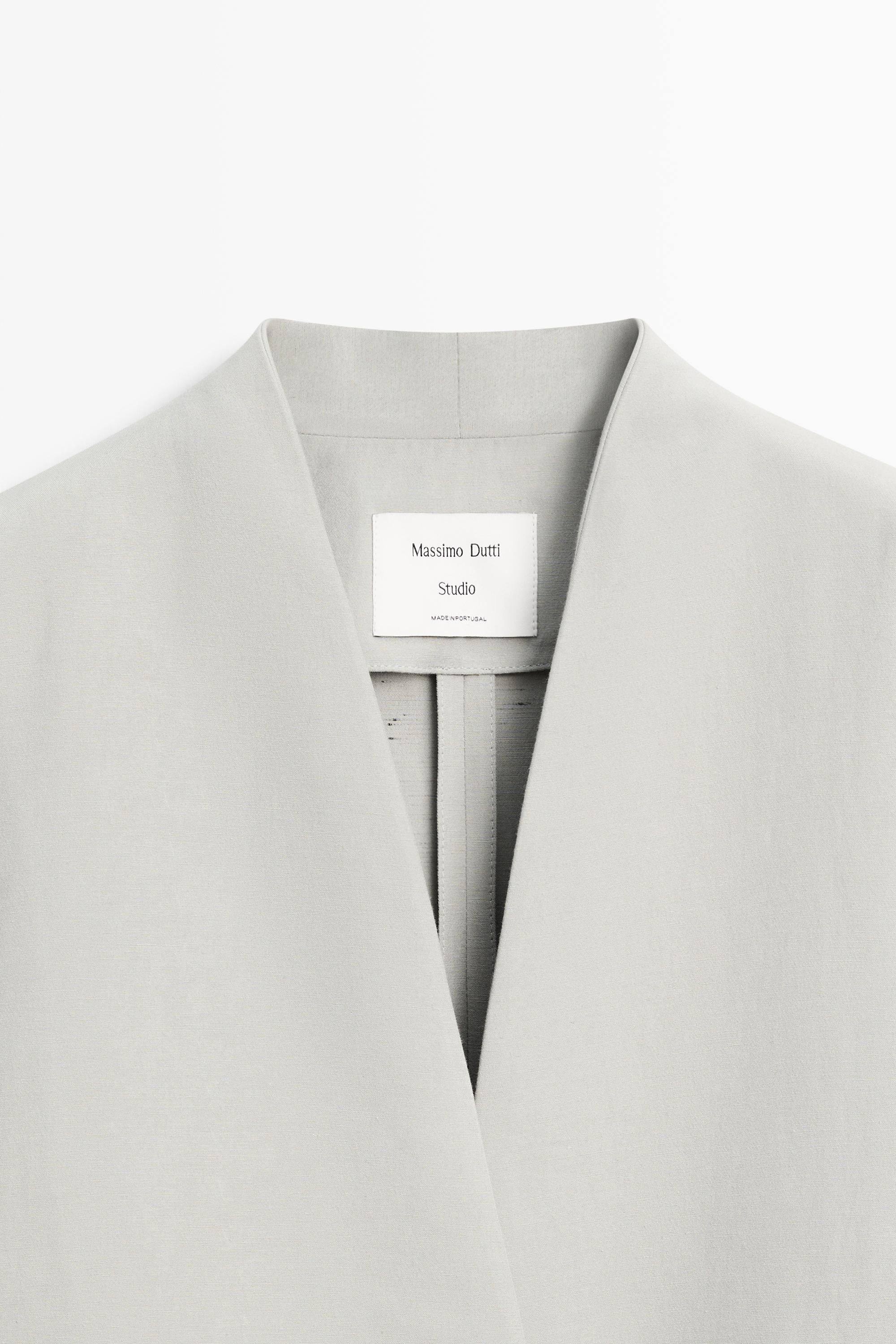 Suit blazer with button detail - STUDIO