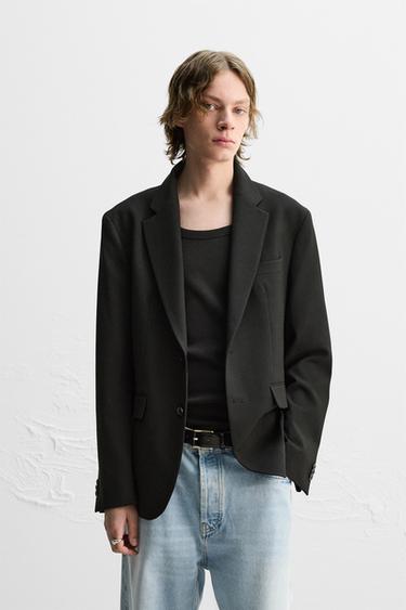 BLAZER ESTRUCTURA - Negro de Zara