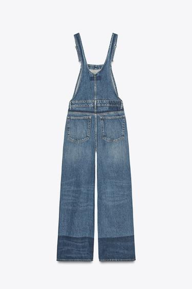 TRF DENIM JUMPSUIT - Navy blue by Zara - Image 4