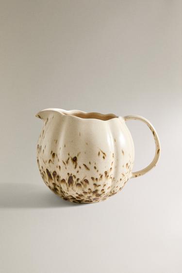 STONEWARE JUG - Pumpkin by Zara