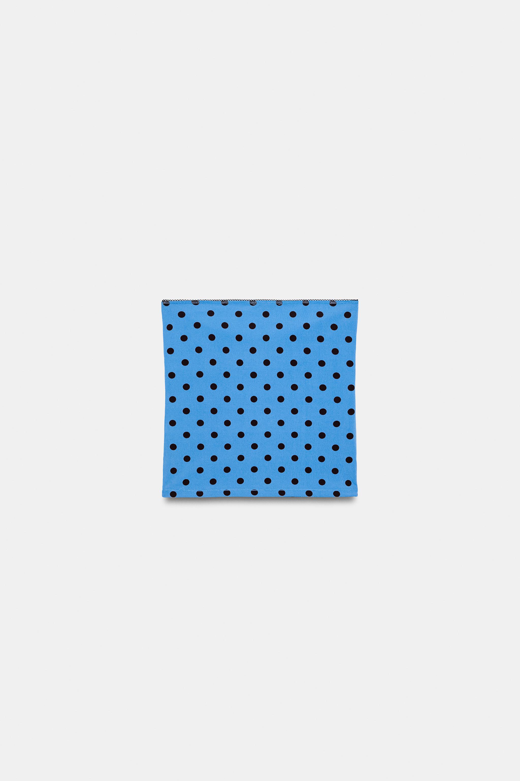 TOP BANDEAU À POIS