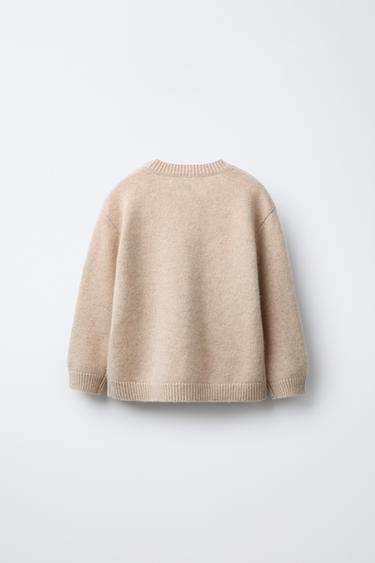 100% CASHMERE JUMPER BENSIMON ® X ZARA - Ecru by Zara - Image 1