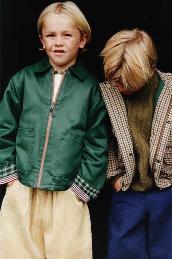 ZARA TIMELESS - CHECK HOODED JACKET -  de Zara - Imatge 0
