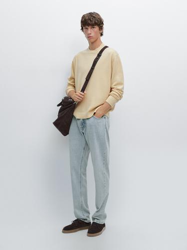 Zara Wool blend crew neck knit sweater - 799
