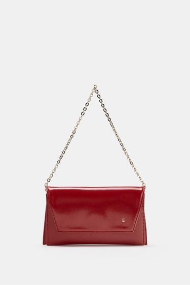 MINIBOLSA TIRACOLO ENVELOPE - Vermelho da Zara