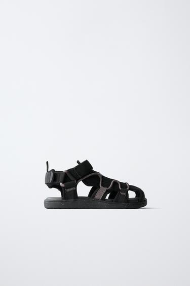 TECHNICAL SANDALS - Black by Zara