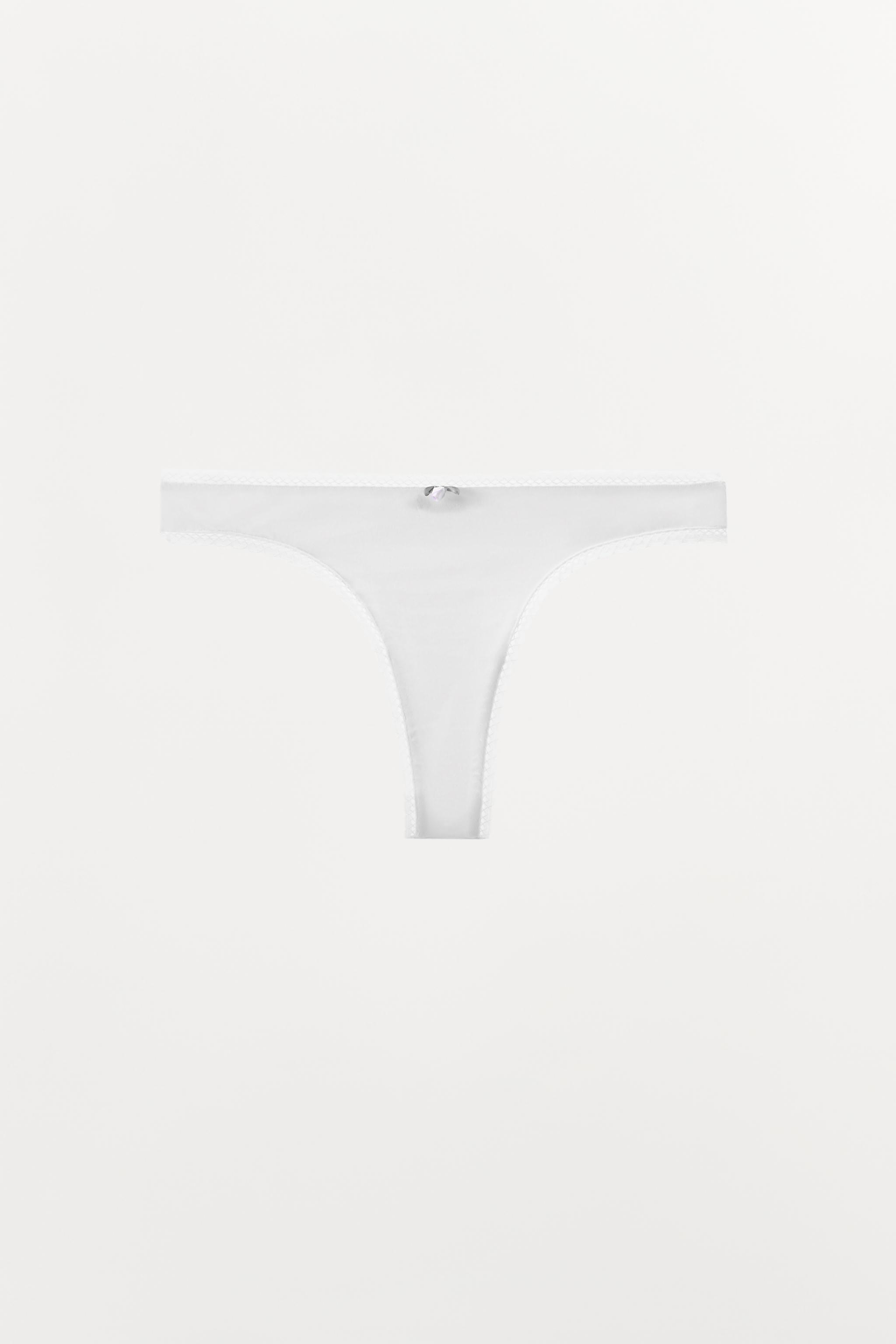 TANGA POINTELLE FLEUR