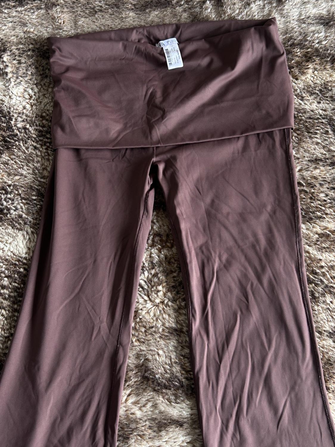 LEGGINGS FLARE POLIAMIDA STRETCH BODYCON - Image 3