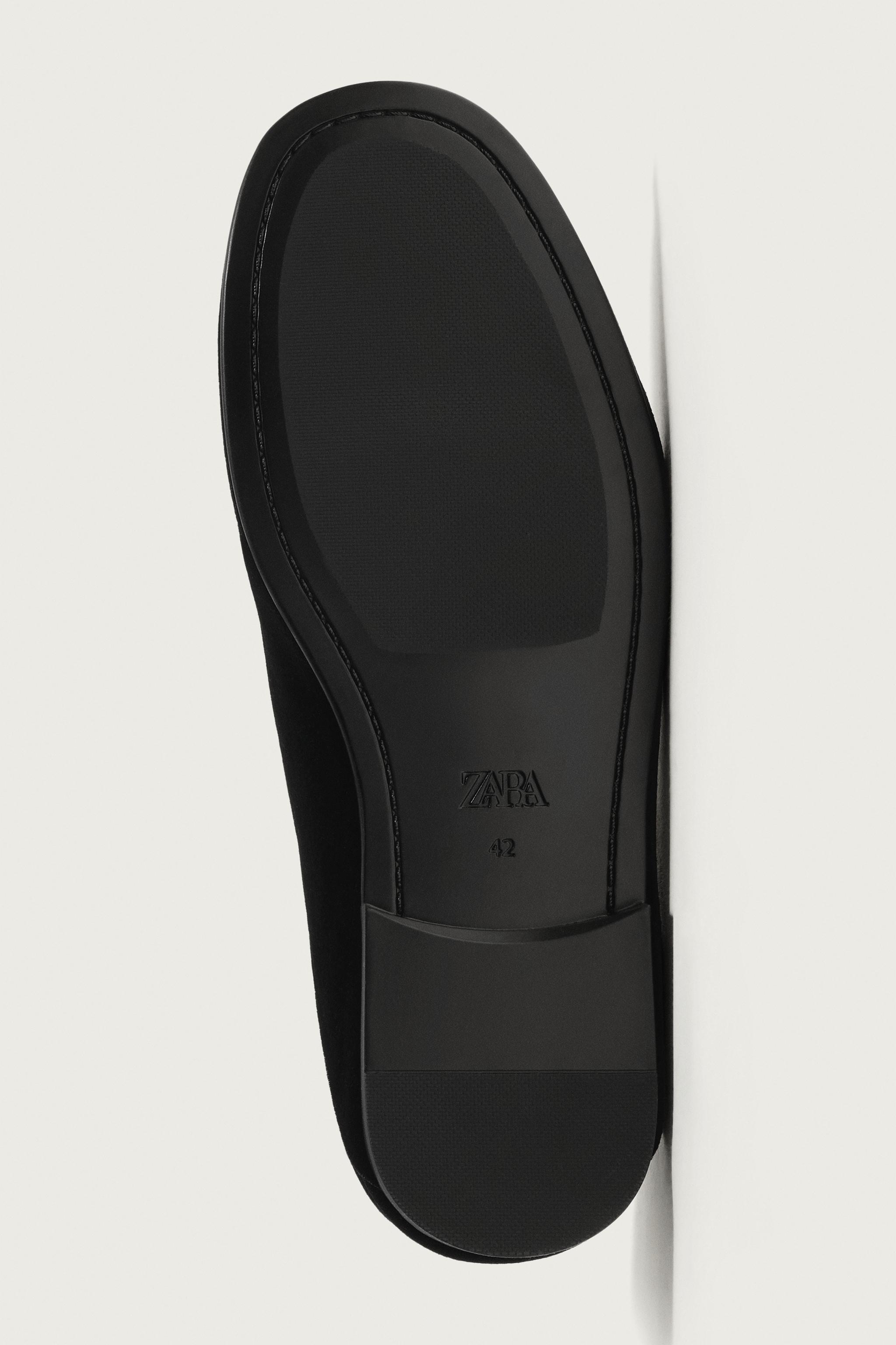 MOCASSINS EFFET VELOURS