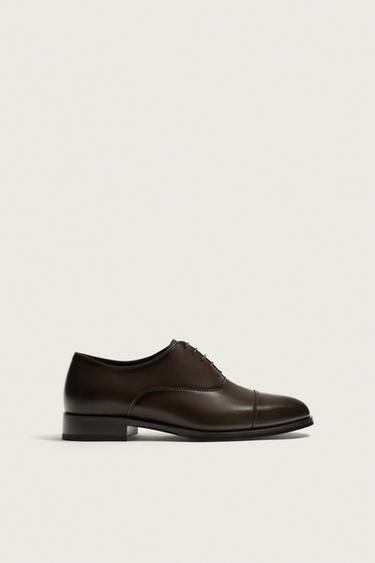 ZAPATO VESTIR - Marrón de Zara