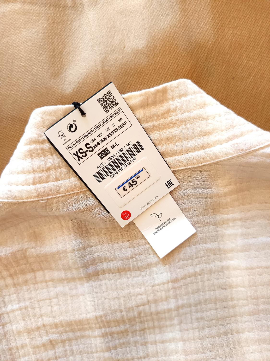 STRIPED TEXTURED KIMONO - Image 5
