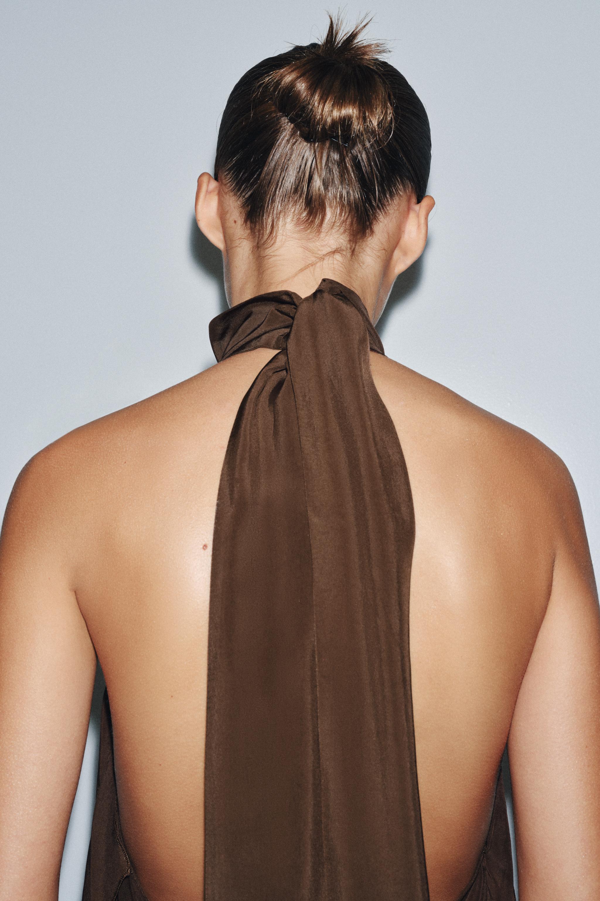 ASYMMETRIC HALTER TOP ZW COLLECTION