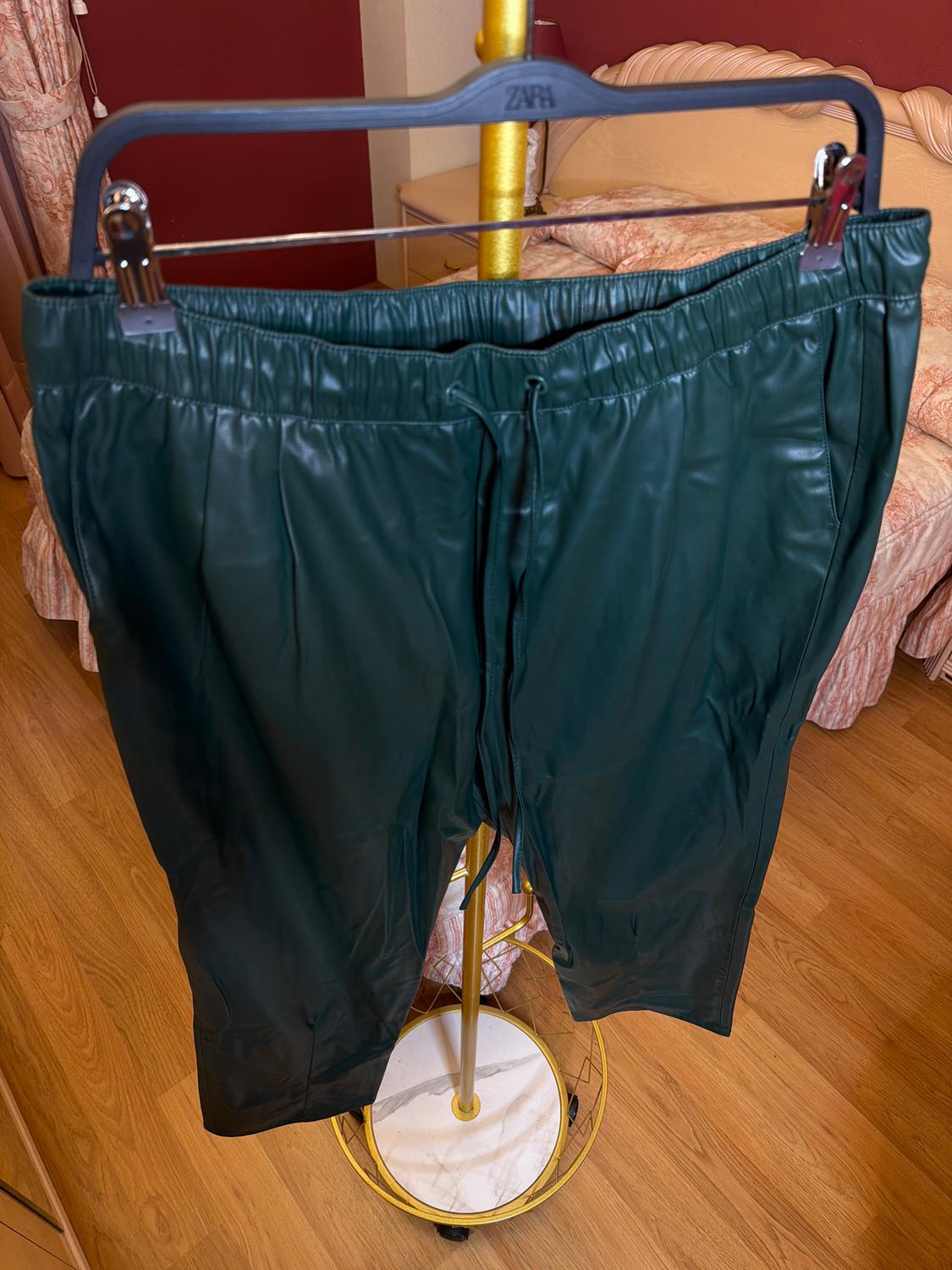FAUX LEATHER THE WEEKEND TROUSERS - Image 3
