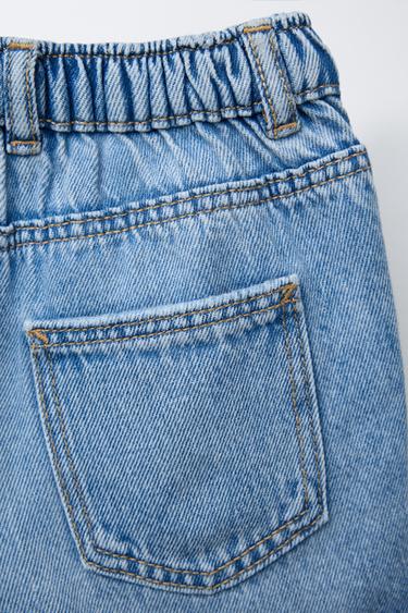 BERMUDA EN DENIM SKATER - Bleu clair de Zara - Image 3
