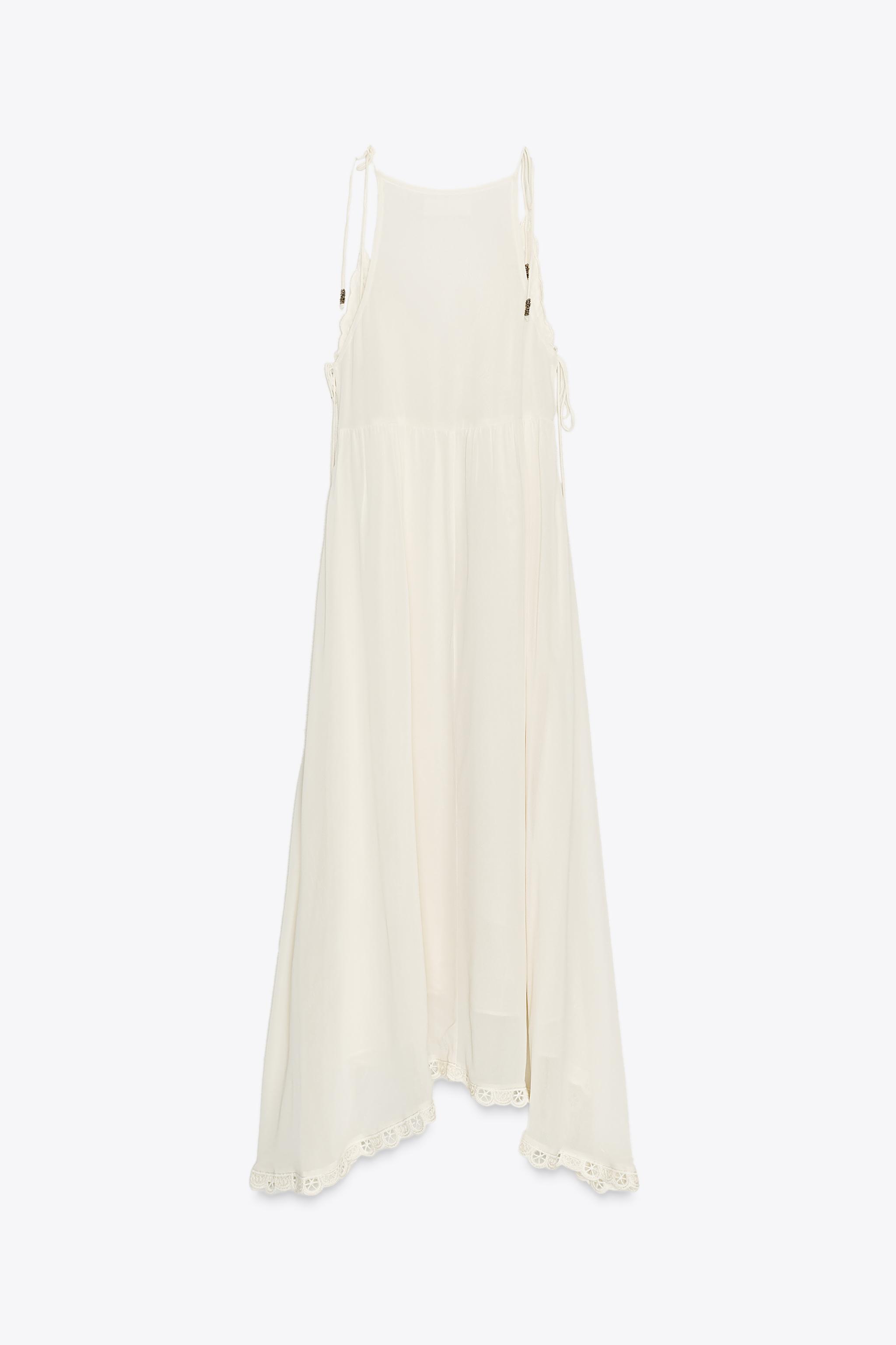 ROBE ASYMÉTRIQUE CROCHET ZW COLLECTION