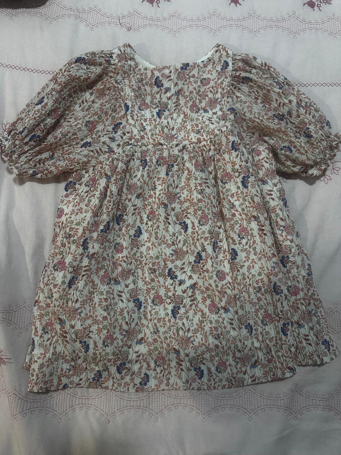 VESTIDO TEXTURA FLORES - Image 2