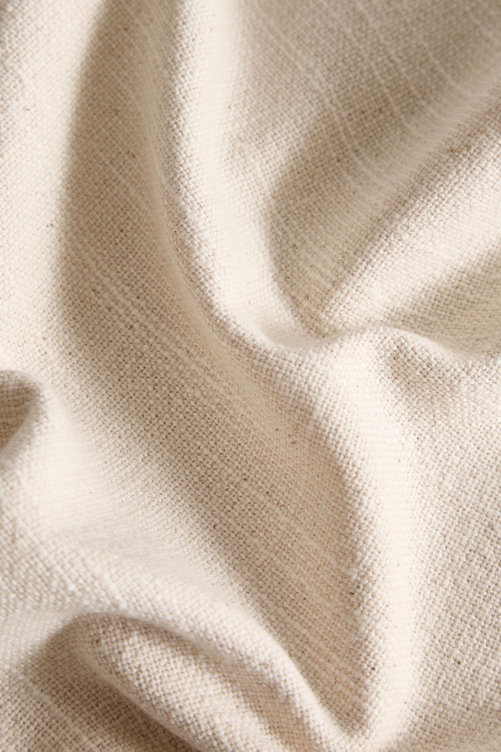 LOT DE SERVIETTES DE TABLE COTON BRODERIE SAPIN DE NOËL (LOT DE 2)