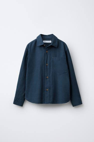 ФЛАНЕЛЬДІ ҚАЛТАЛЫ ЖЕЙДЕ - Көк үйрек Zara компаниясынан