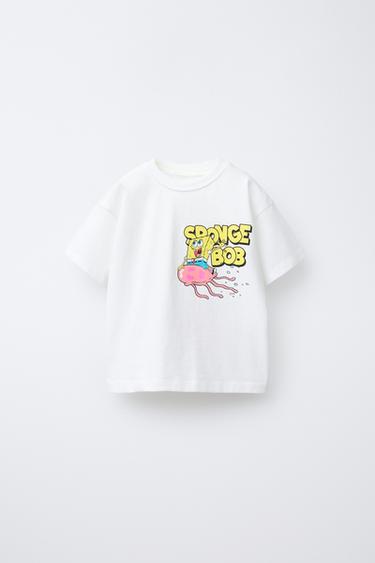 SPONGEBOB SQUAREPANTS © NICKELODEON T-SHIRT - White by Zara