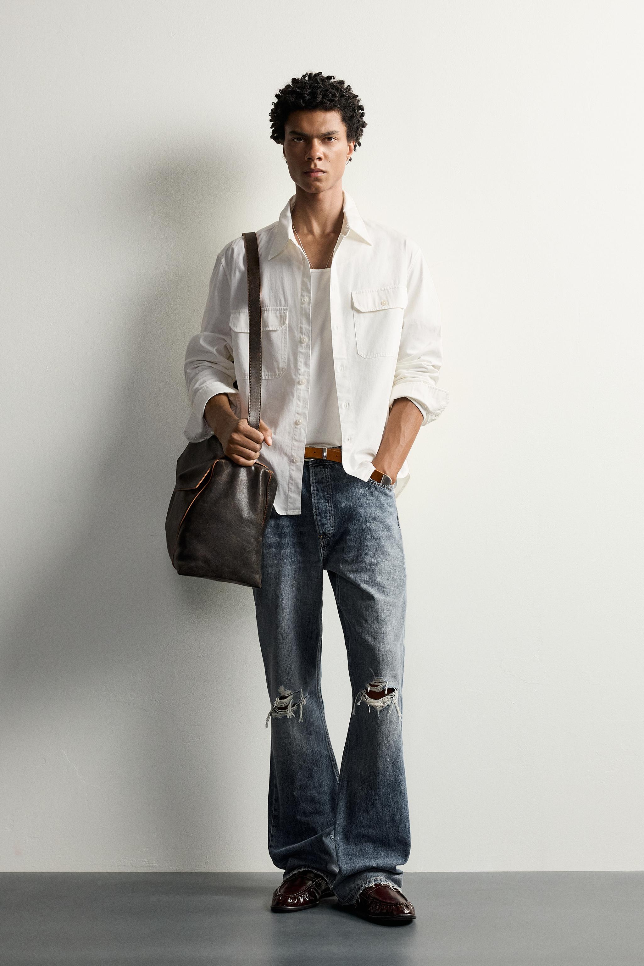 CHEMISE RELAXED FIT POCHES
