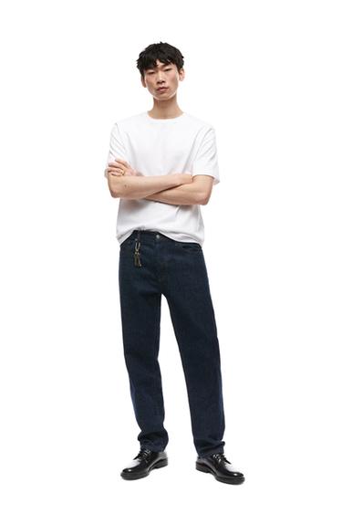Zara SHORT SLEEVE HEAVYWEIGHT T-SHIRT - White - Image 0