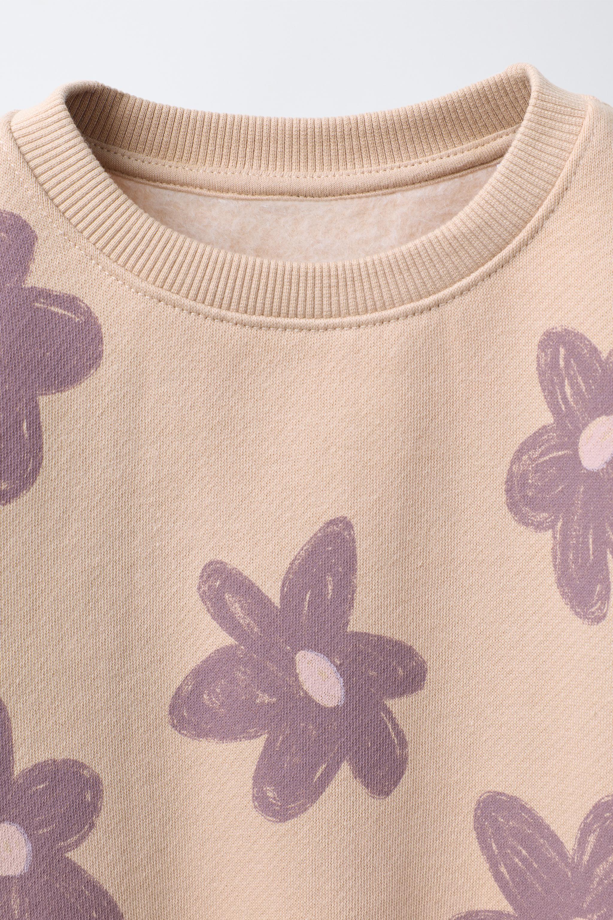 PRINTED JOGGING SWEATSHIRT AND LEGGINGS SET