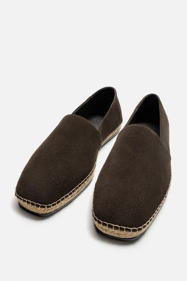 LEATHER ESPADRILLES LIMITED EDITION - Brown by Zara - Image 1