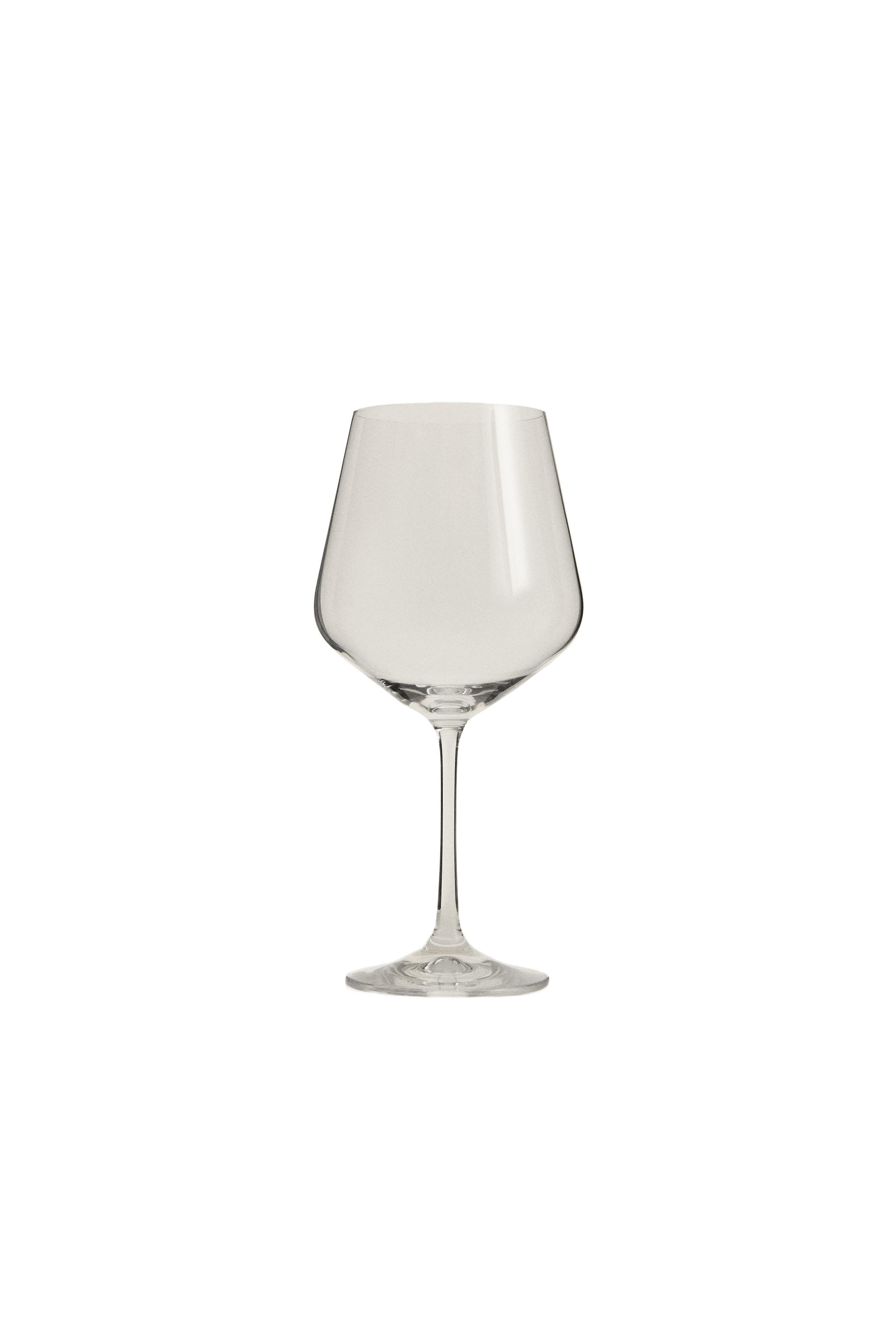 LARGE BOHEMIA CRYSTAL GLASS - Transparent | ZARA United States