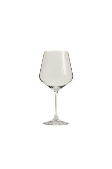 Zaras STORT GLAS I BOHEMIA CRYSTAL - Genomskinlig