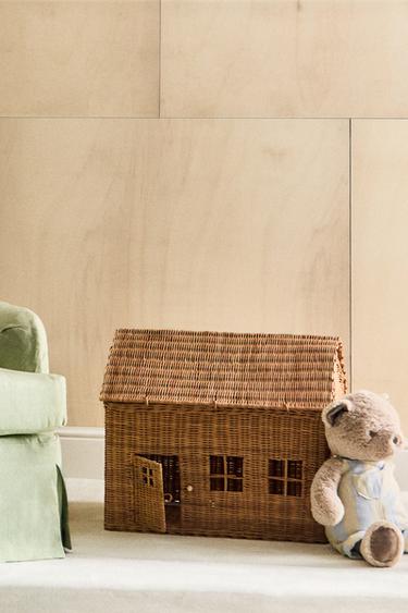 CHILDREN'S HOUSE CHEST BASKET - Light beige by Zara - Image 5
