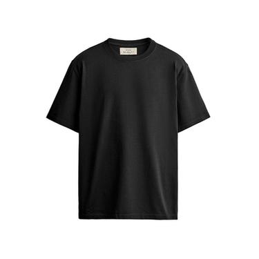 HEAVYWEIGHT SHORT SLEEVE T-SHIRT - Black by Zara