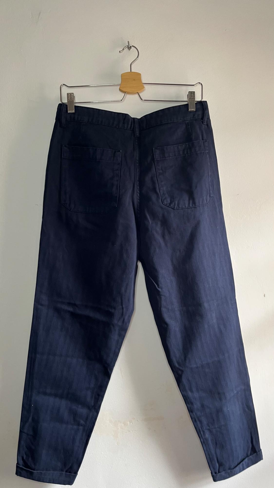 CARROT FIT TROUSERS WITH BELT - Image 2