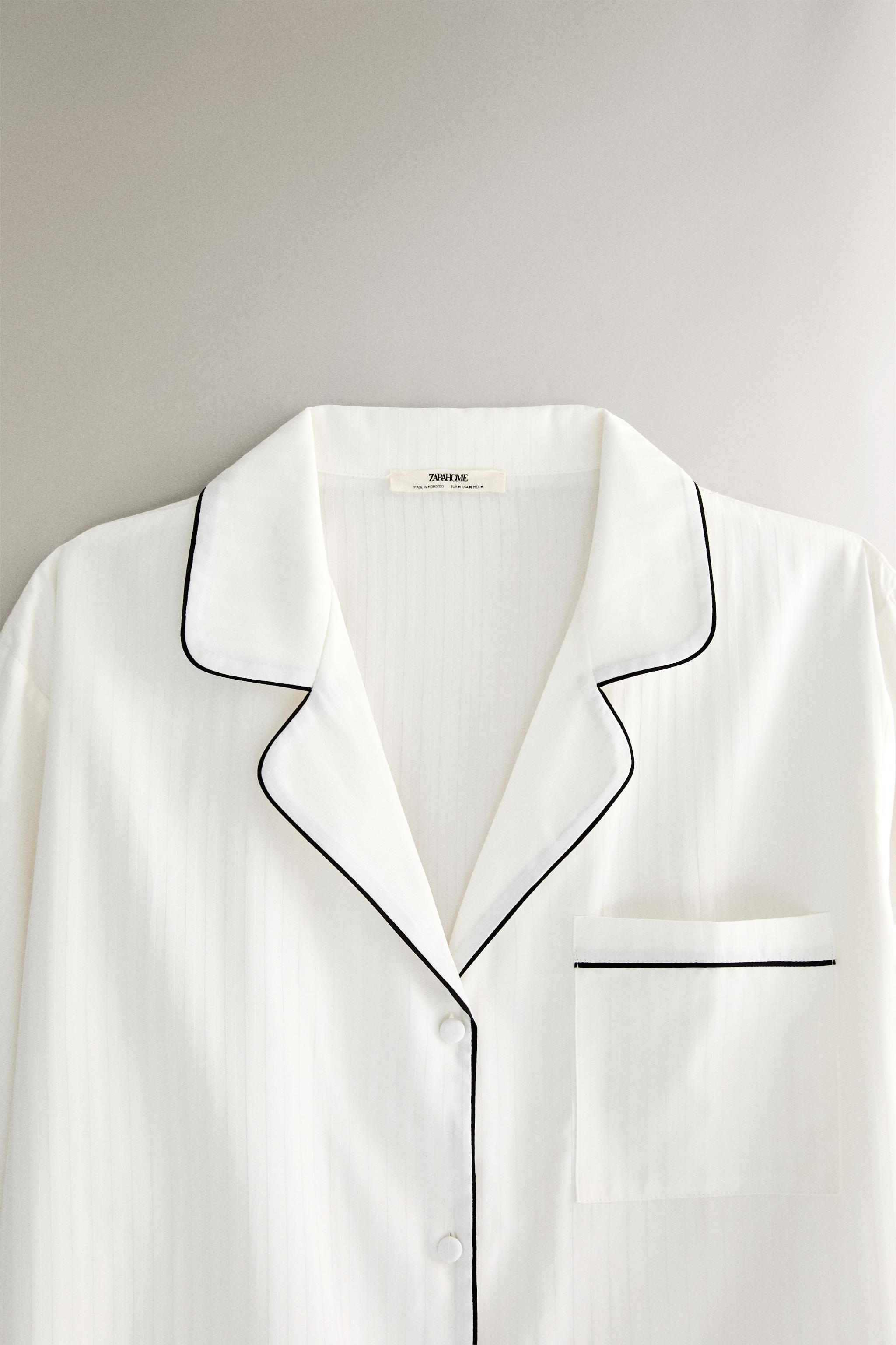 CHEMISE JACQUARD RAYURES