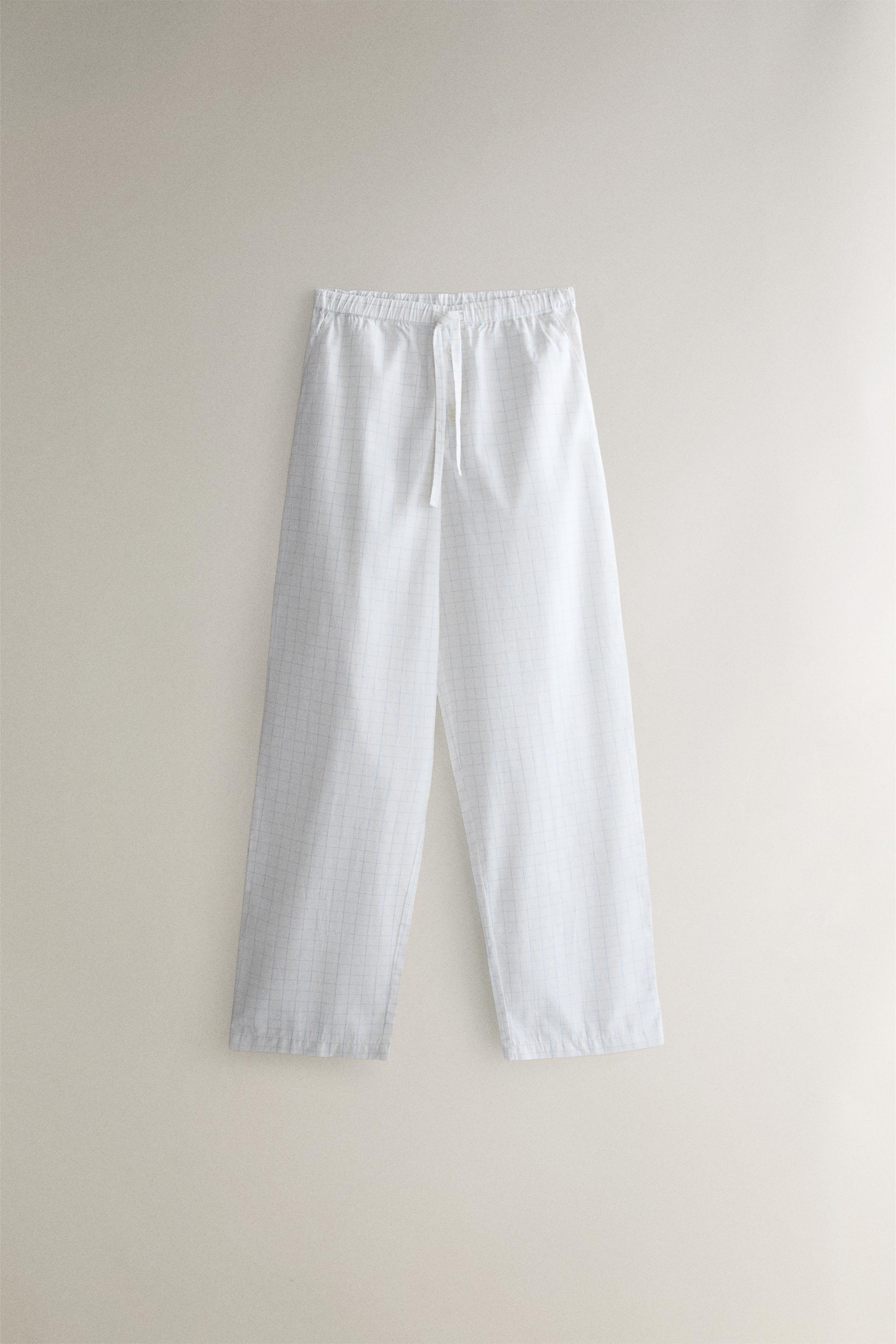 CHECKED PANTS