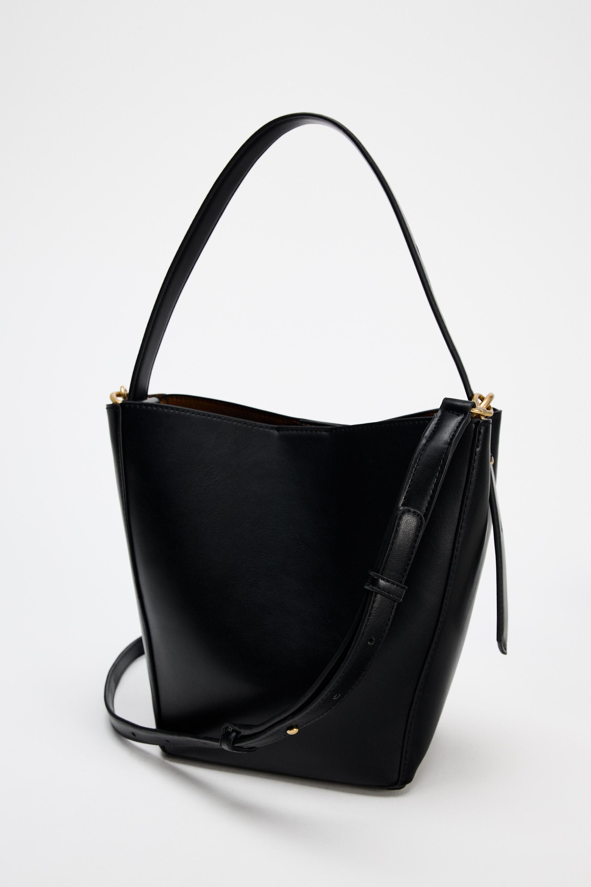 【ZARA】バケットバッグ ブラック | 6284/410/800 ZARA】バケットバッグ ブラック | 6284/410/800 (ZARA