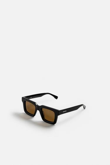 SQUARE SUNGLASSES - Black by Zara - Image 4