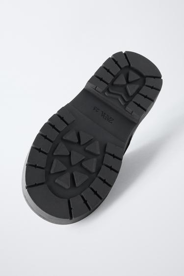 LEATHER SHOES - Black by Zara - Image 5