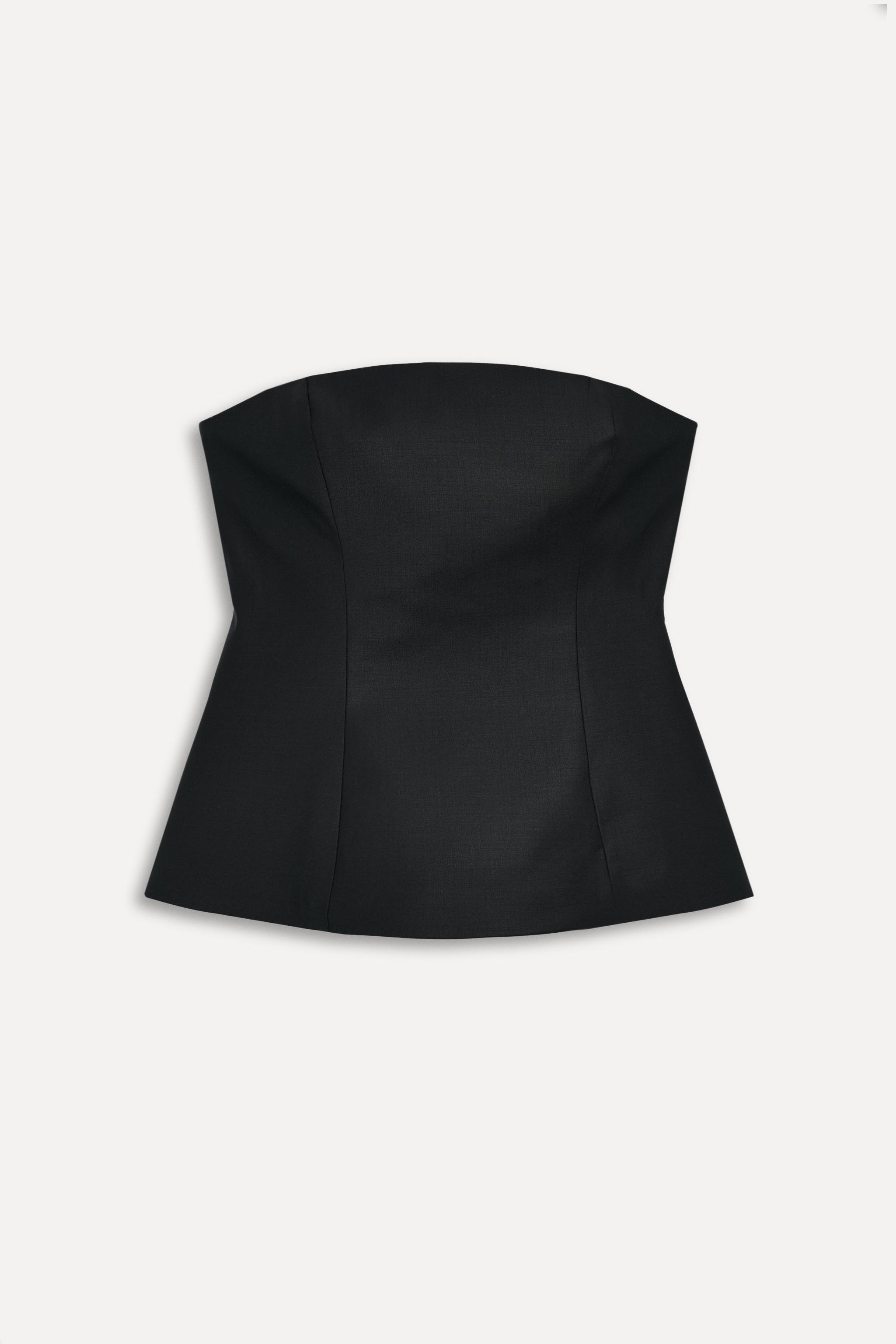 ストラップレス トップス 50TH ANNIVERSARY - ブラック | ZARA