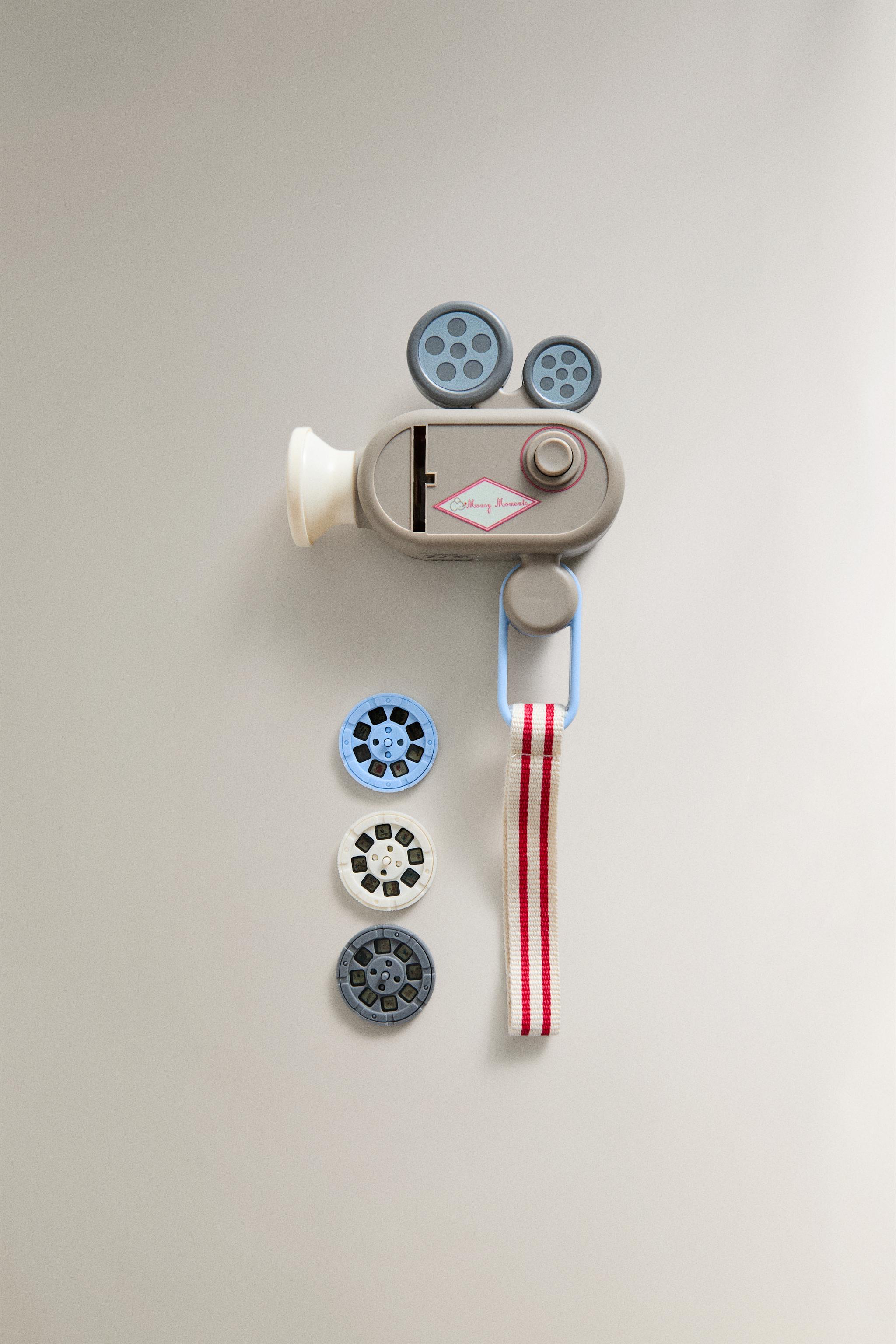 KIDS' MR. PÉREZ PROJECTOR TOY — Brown / Taupe