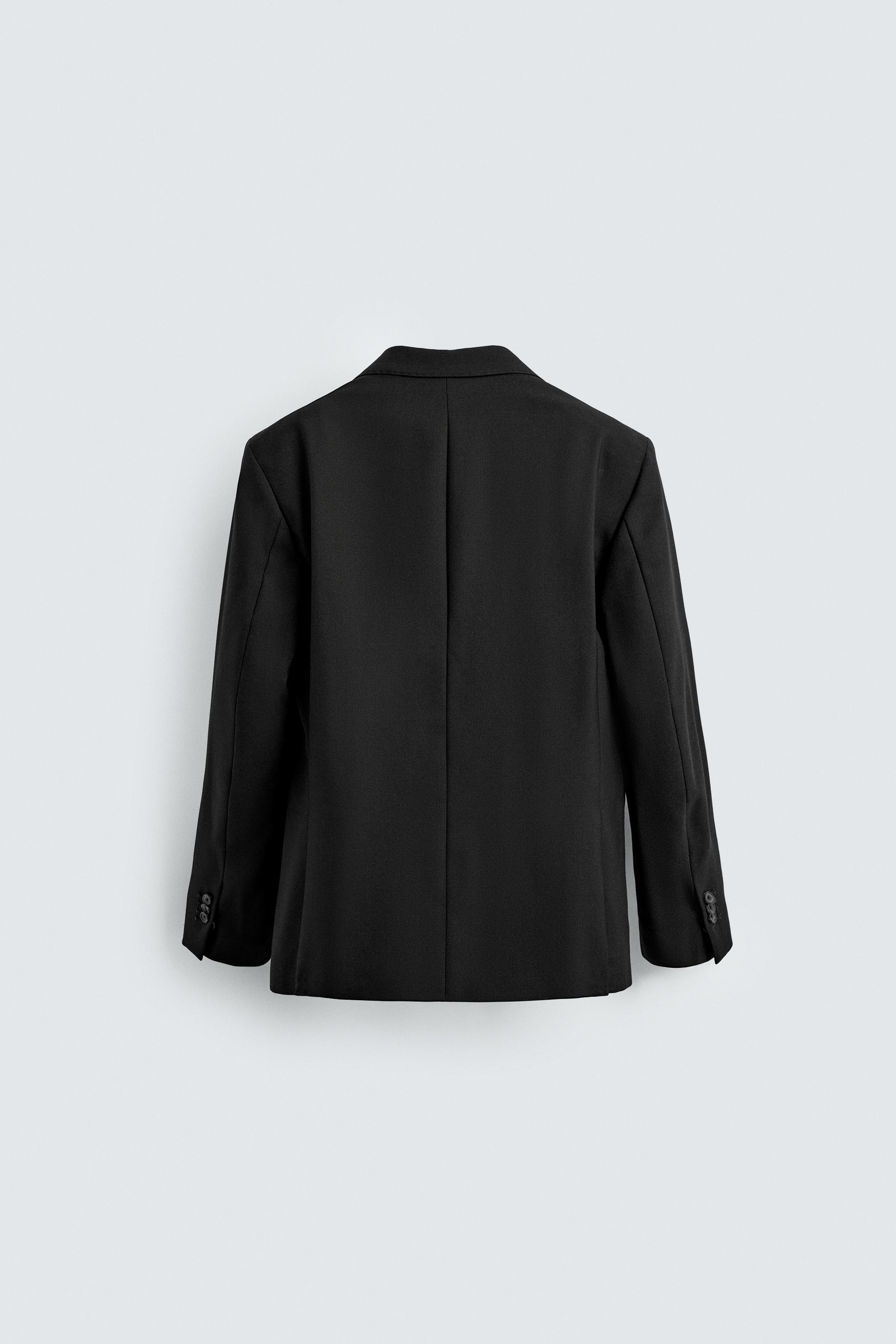 ウール100% スーツブレザー - ネイビーブルー | ZARA Japan / 日本