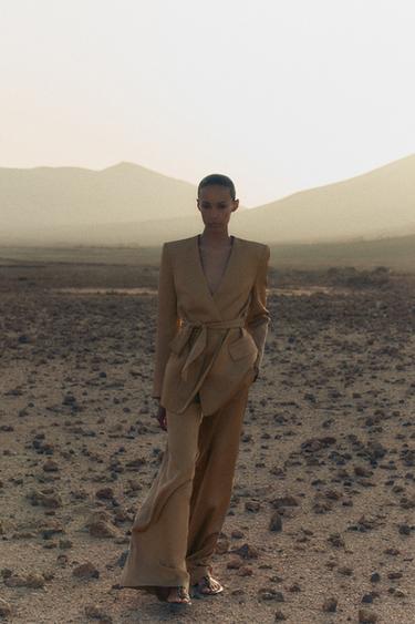 PALAZZO TROUSERS - Caramel by Zara