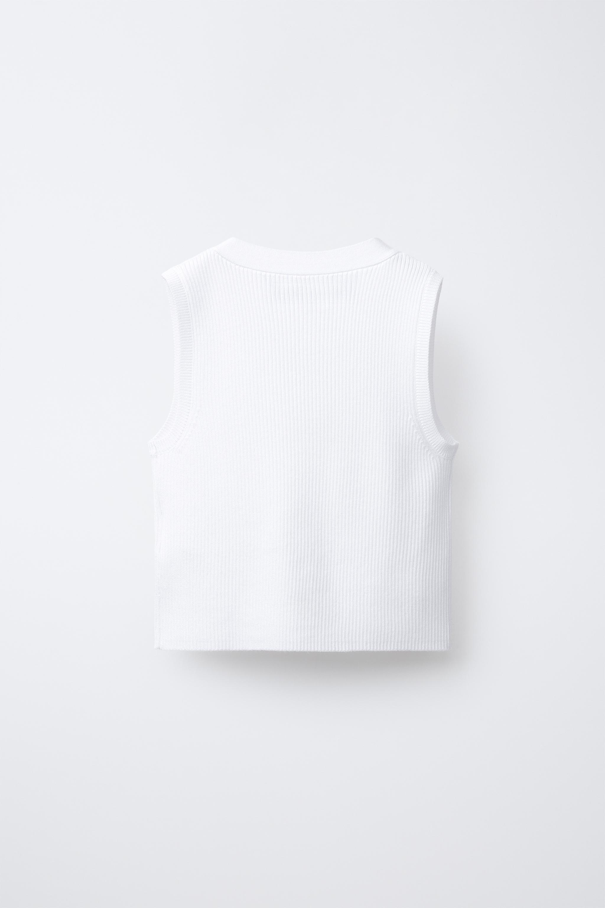 BOW KNIT VEST