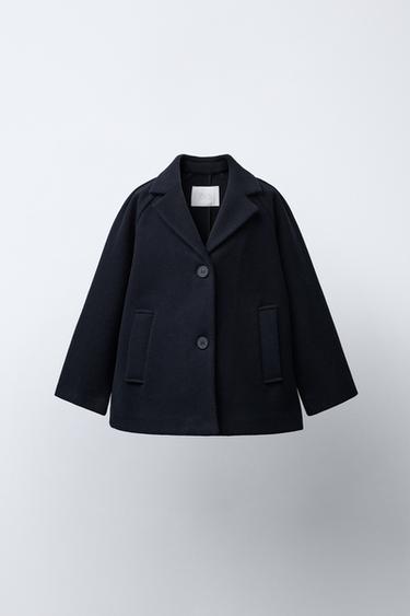 COAT - Navy blue by Zara - Image 0
