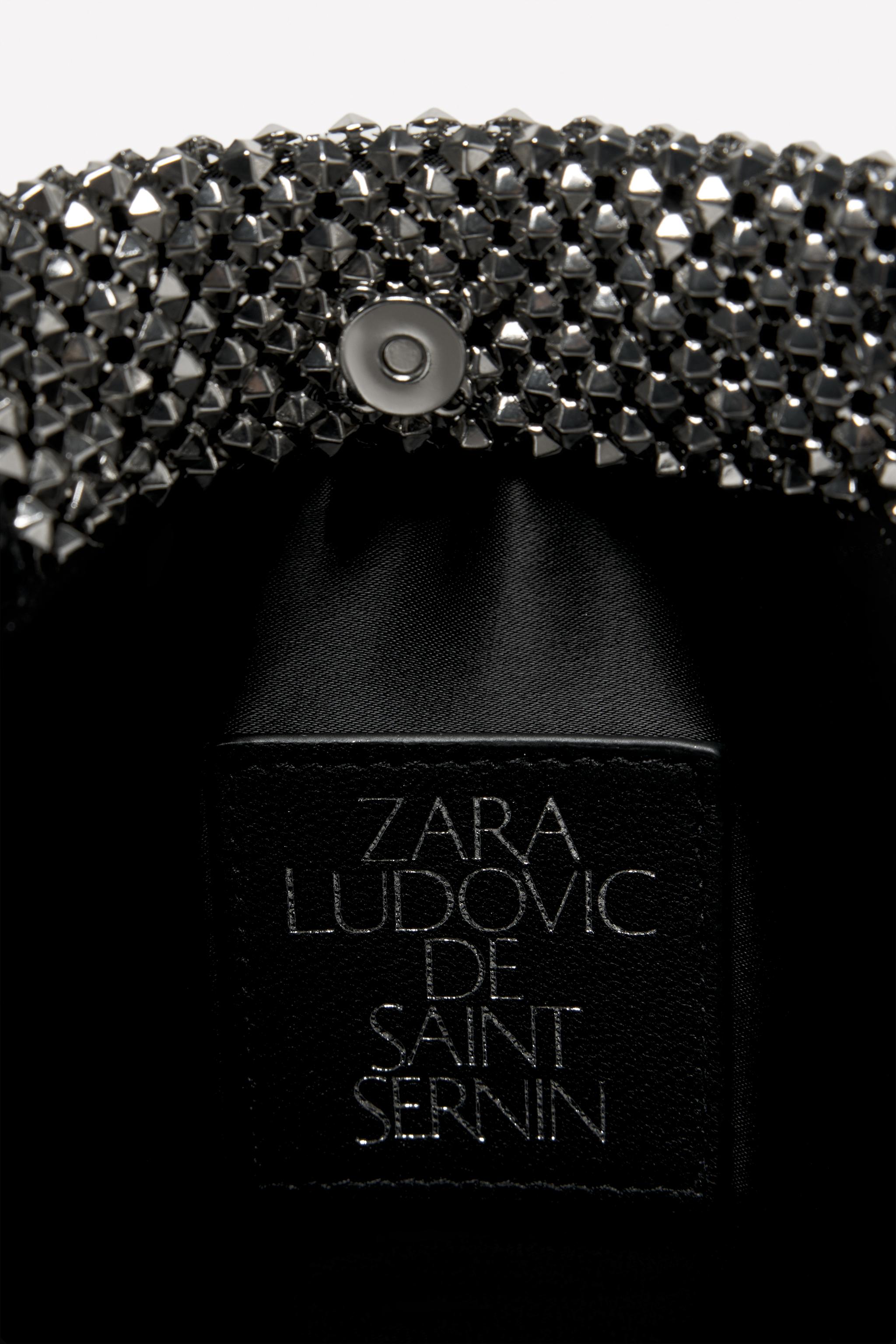 METALLIC BODY BAG LUDOVIC DE SAINT SERNIN x ZARA - Silver | ZARA