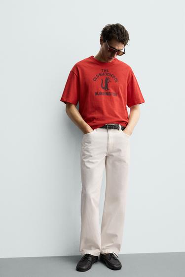 RELAXED FIT JEANS - White by Zara - Image 5