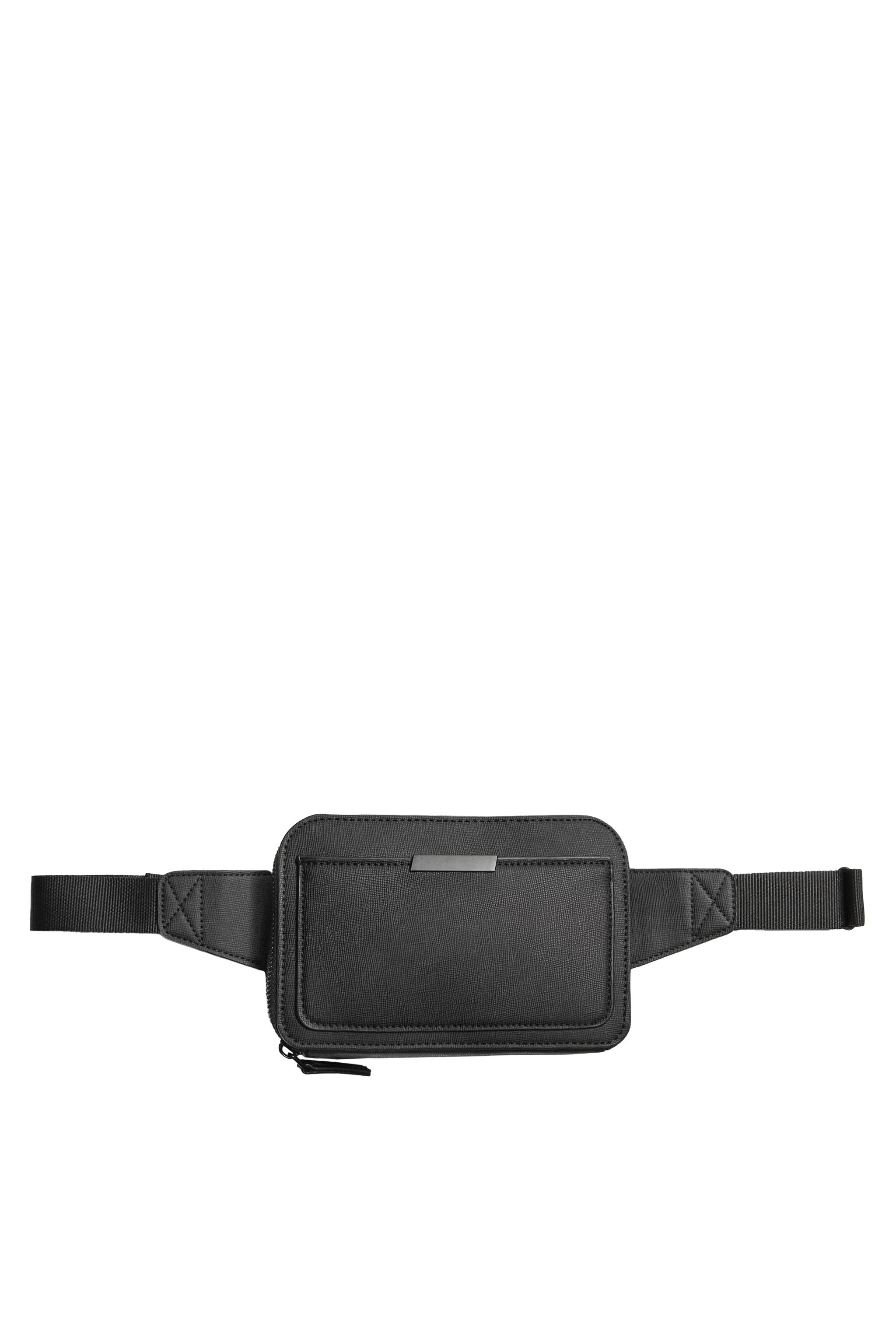 TEXTURED BELT BAG - Black | ZARA Canada
