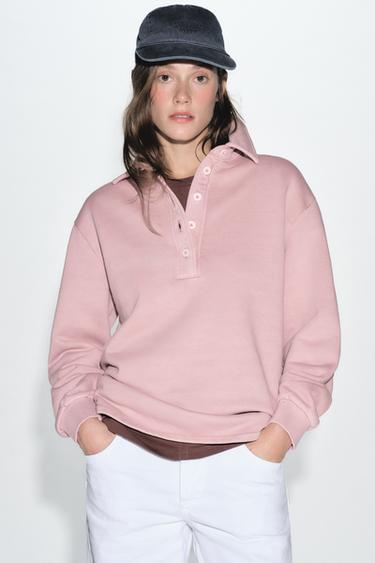 YIKANMIŞ POLO YAKA SWEATSHIRT_1