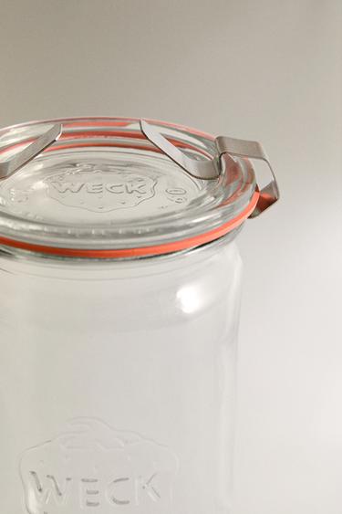 WECK JAR WITH AIRTIGHT LID - Transparent by Zara - Image 1
